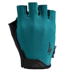 Specialized Body Geometry Sport Gel Short Finger Glove Women's in Tropical Teal